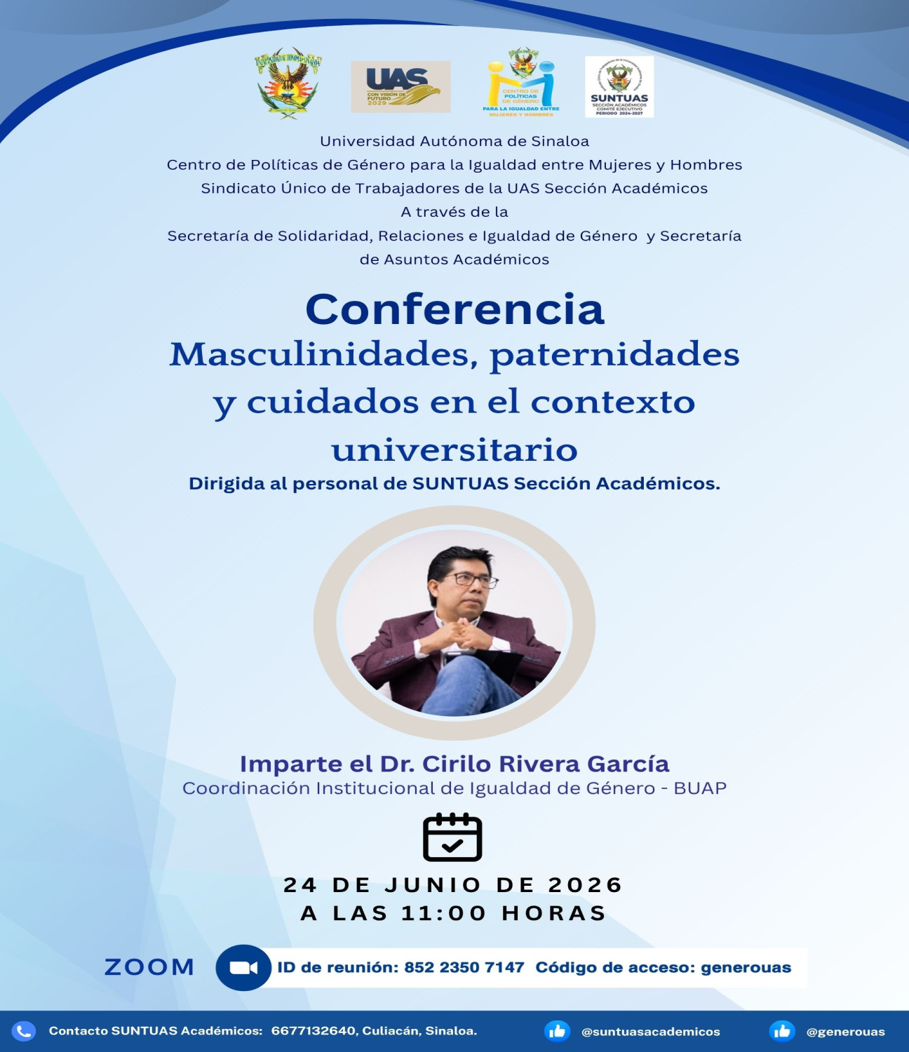 JUNIO DR. CIRILO RIVERA CONFERENCIA