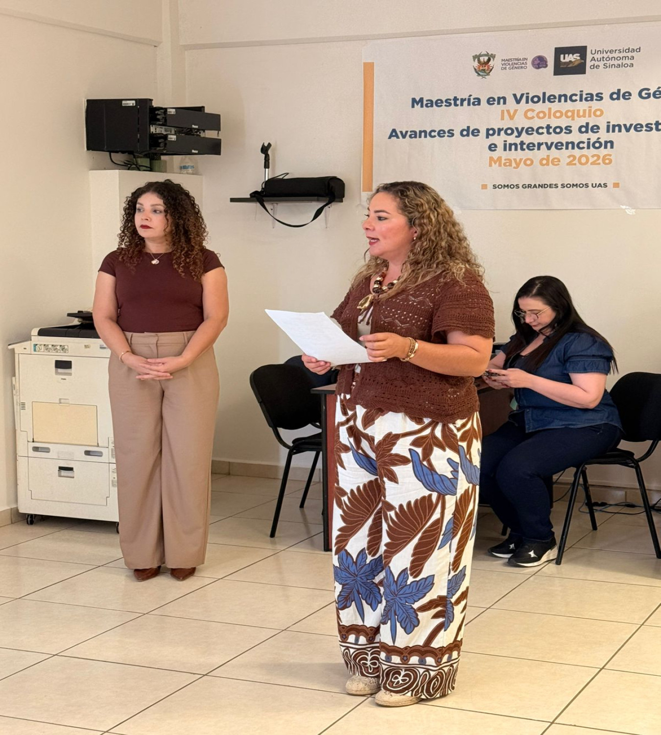 Maestría en Violencias de Género realiza coloquios para la presentación de avances de investigación